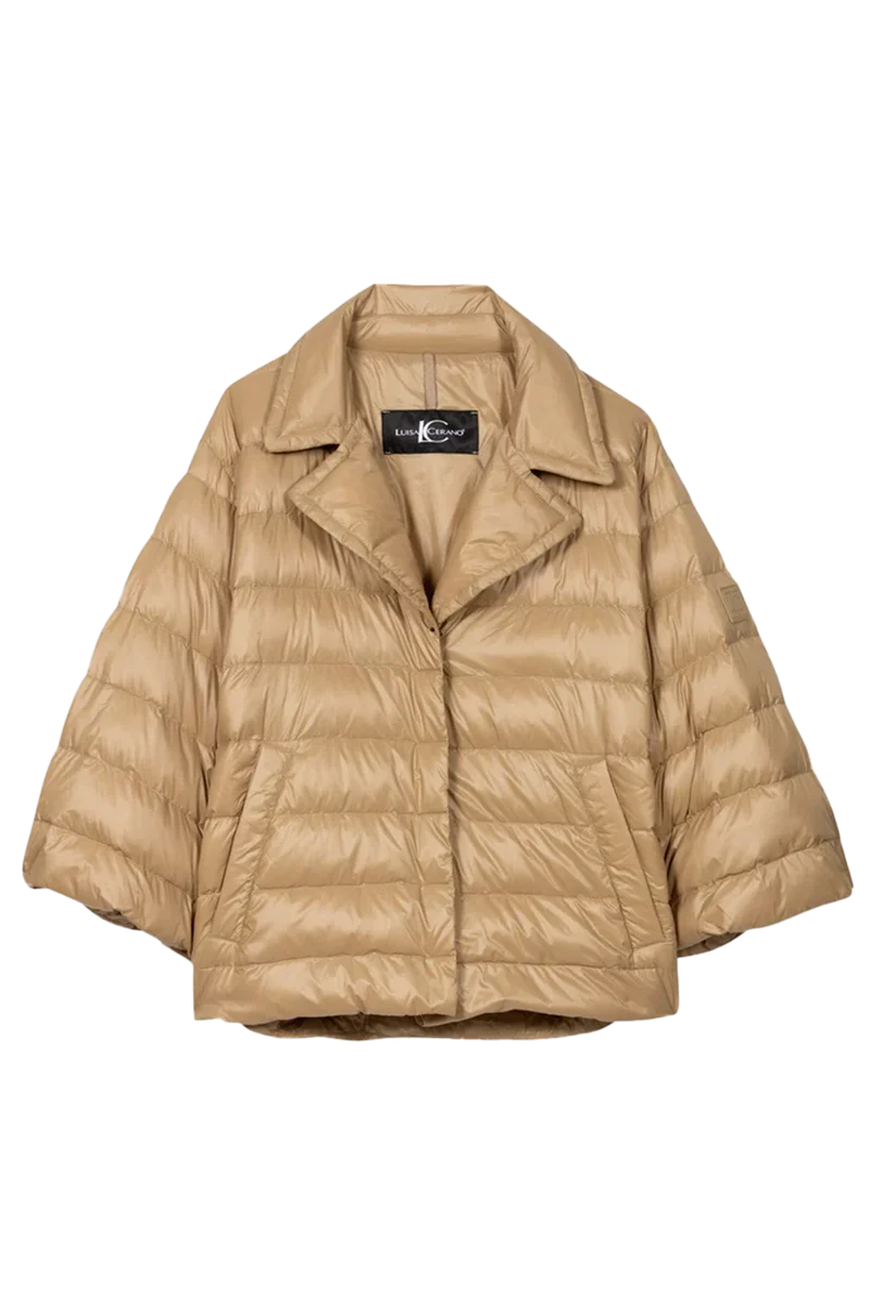 Luisa Cerano Damen Outdoor-Daunenjacke Golden Camel