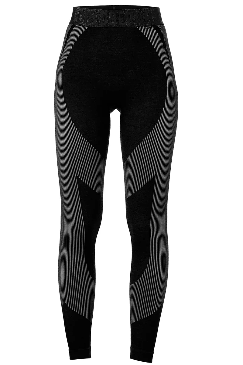 Goldbergh Damen Baselayer Hose Contour Schwarz