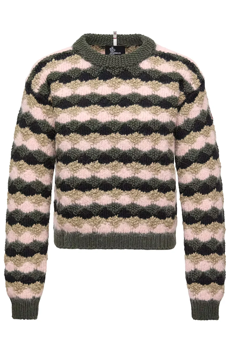 Moncler Grenoble Damen Strickpullover Bunt