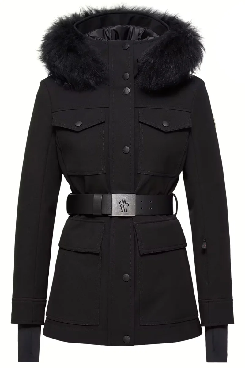 Moncler Grenoble Damen Skijacke Linotte Schwarz