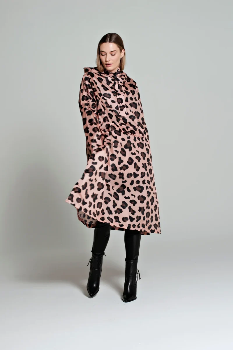 Rainkiss Unisex Regenponcho Pink Panther Pink