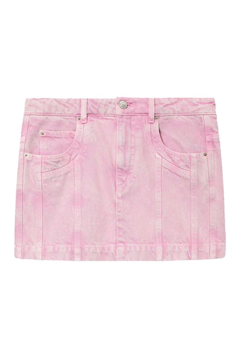 Isabel Marant Étoile Damen Jeansrock Juana Rosa