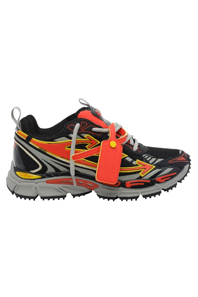 Off-White Herren Be Right Back Sneaker Black/Coral Red