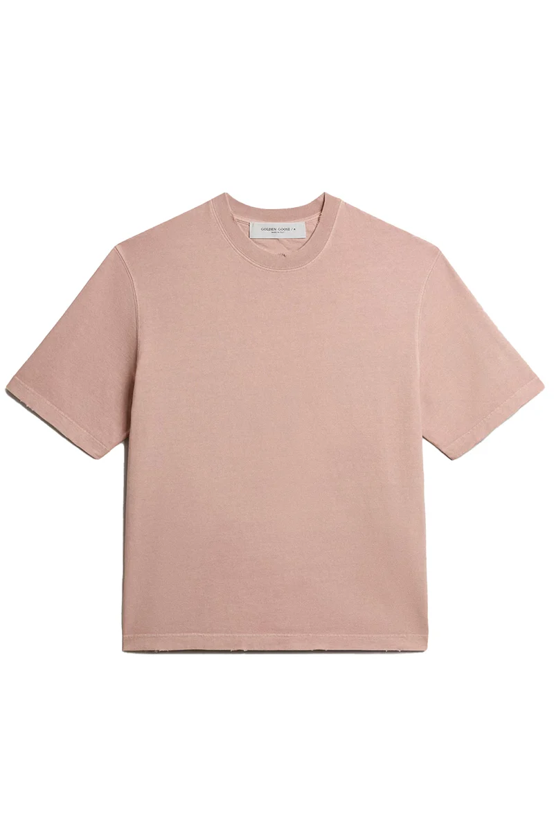Golden Goose Unisex T-Shirt Relaxed Fit Shadow Gray