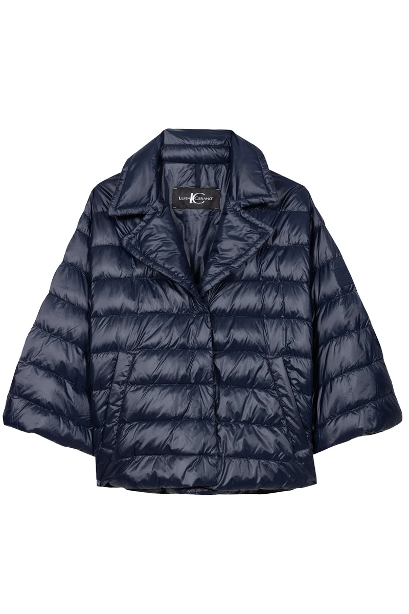 Luisa Cerano Damen Outdoor-Capejacke Navy