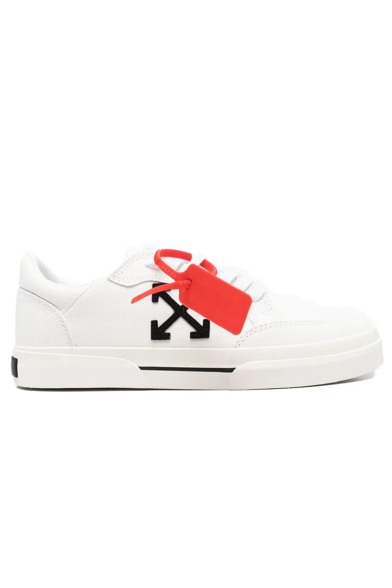 Off-White Herren Sneaker Vulc Low Canvas Weiss
