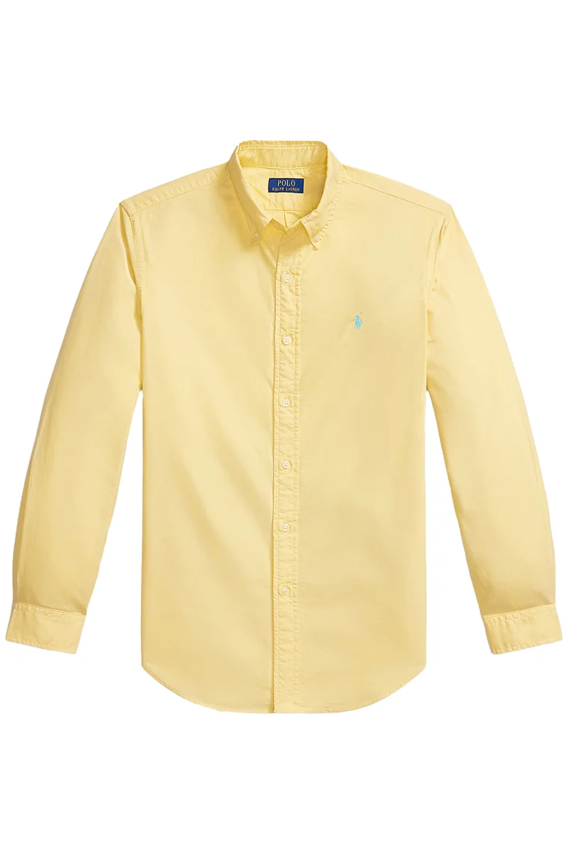 Polo Ralph Lauren Herren Custom-Fit Oxfordhemd Corn Yellow