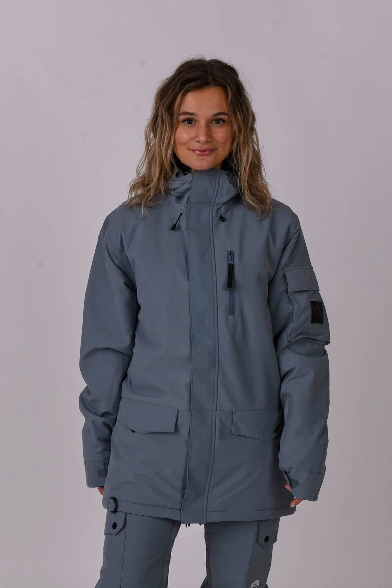 Yeh Girl Ski & Snowboard Jacket - Grey