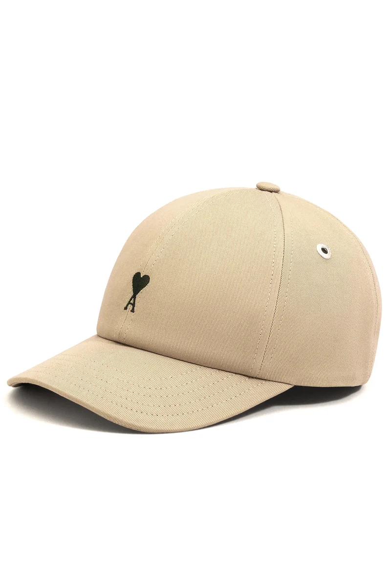 AMI Paris Herren Schildmütze Beige