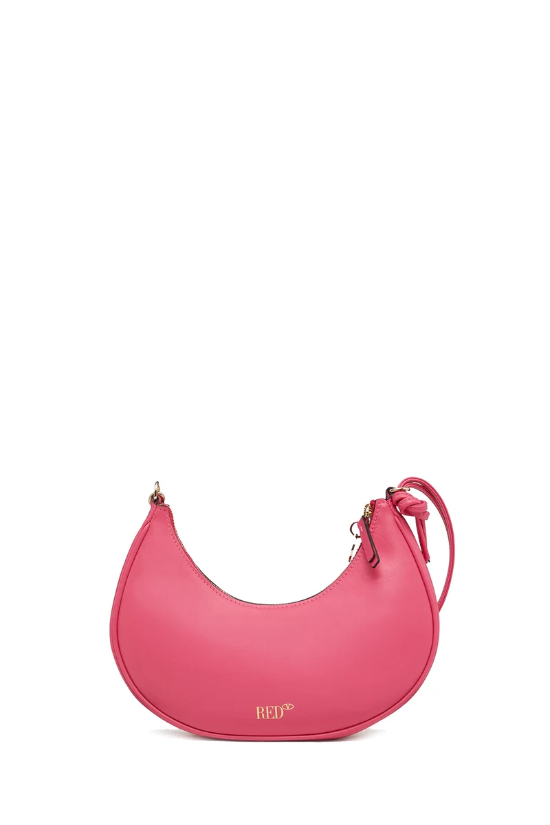 Red Valentino Damen Schultertasche to the moon and red Rosa