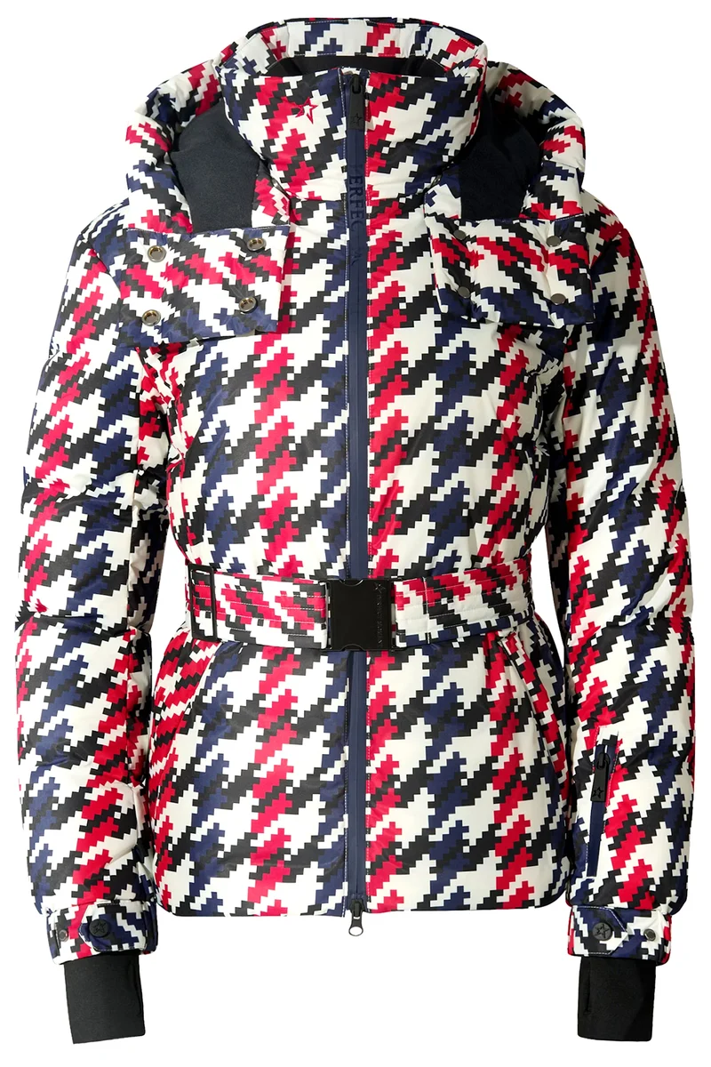 Perfect Moment Damen Skijacke Candice Rot/Blau/Weiss