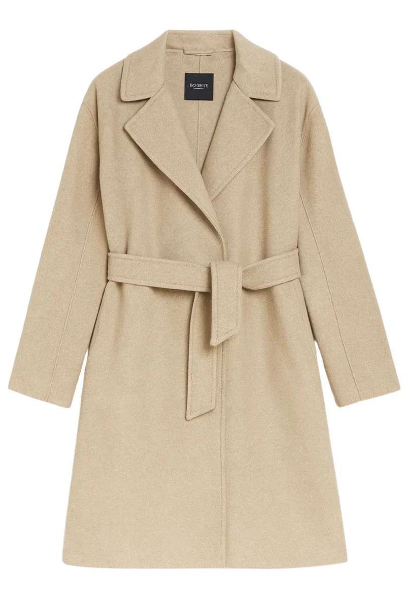 Weekend Max Mara Damen Wollmantel Corte Beige
