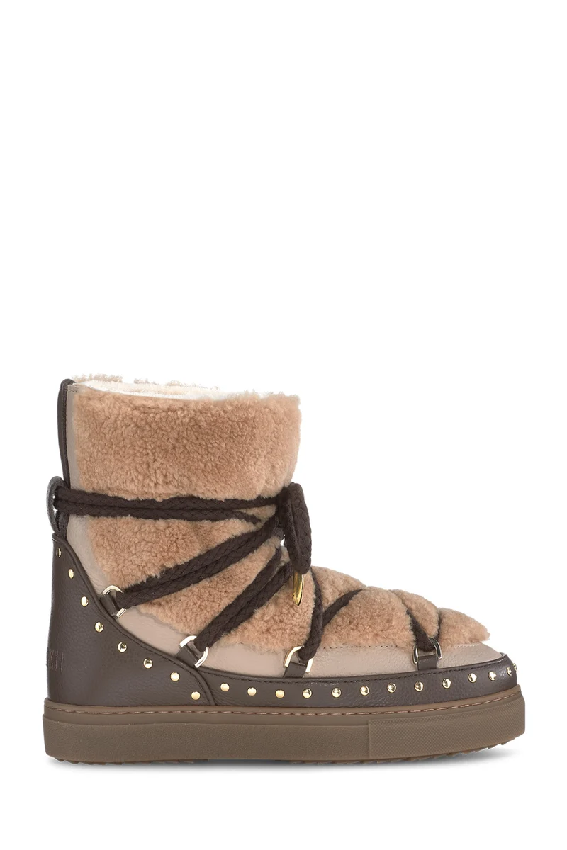 INUIKII Damen Boots Curly Rock Sand