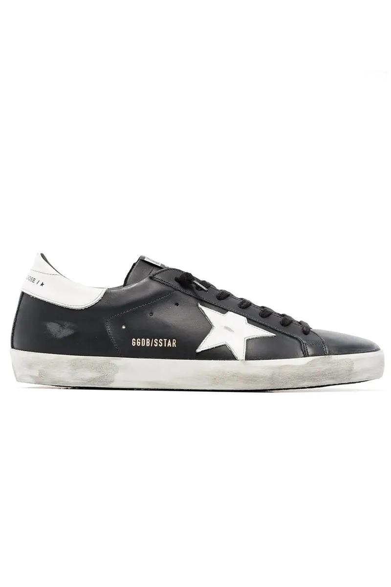 Golden Goose Herren Sneaker Super Star Black/White