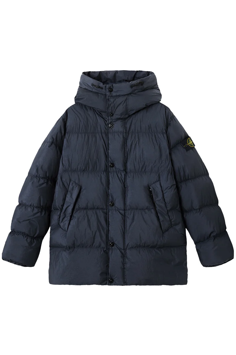 Stone Island Herren Daunenparka Navy