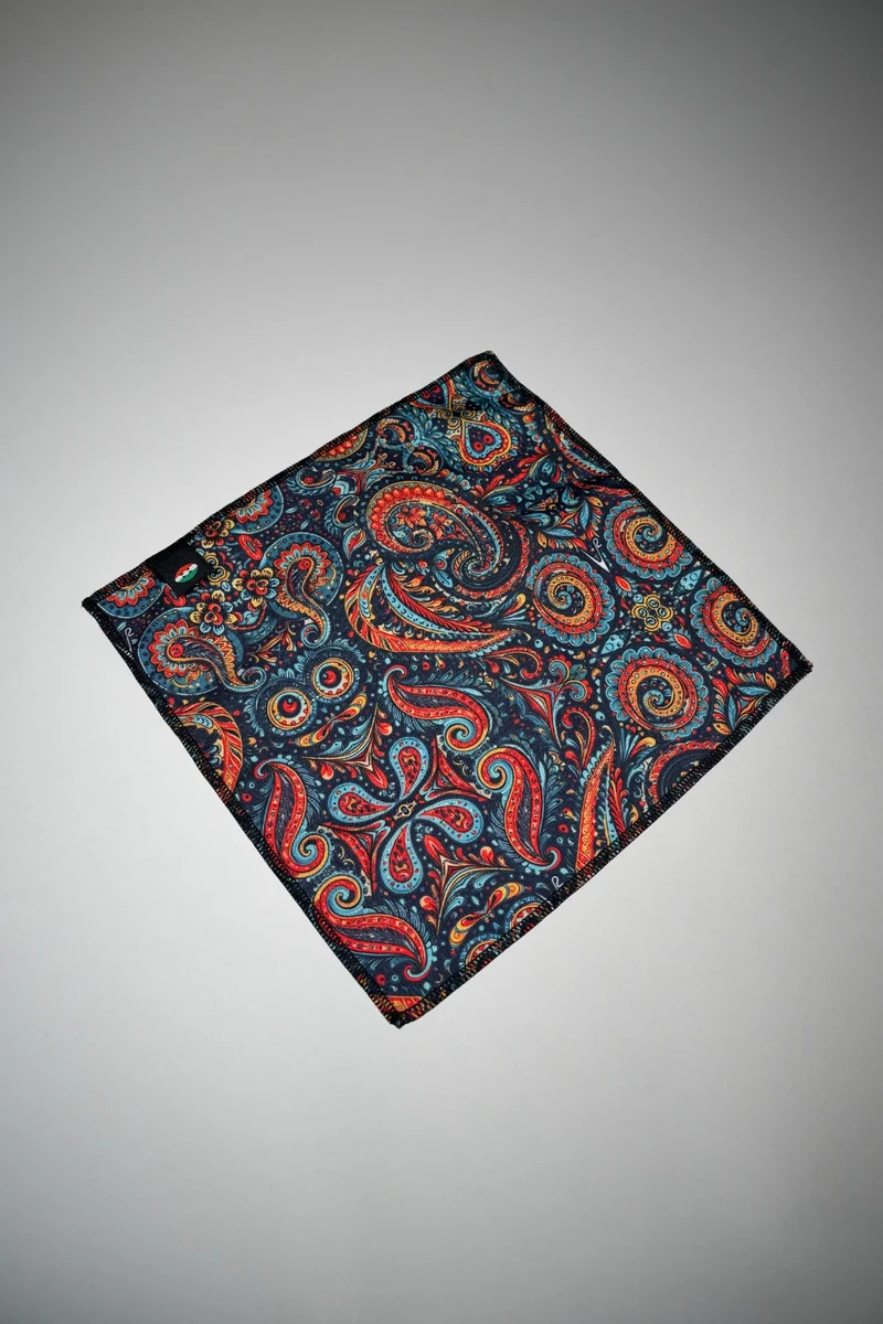 Pochette - Cachemire Blu