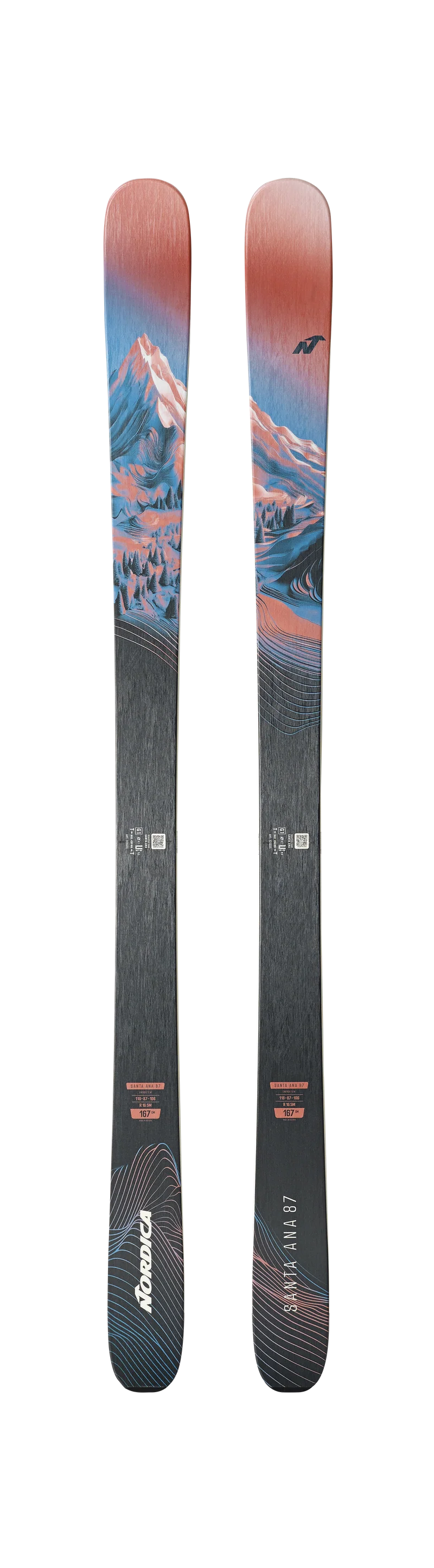 Nordica Women's Santa Ana 87 Flat Skis - Winter 2026/2027