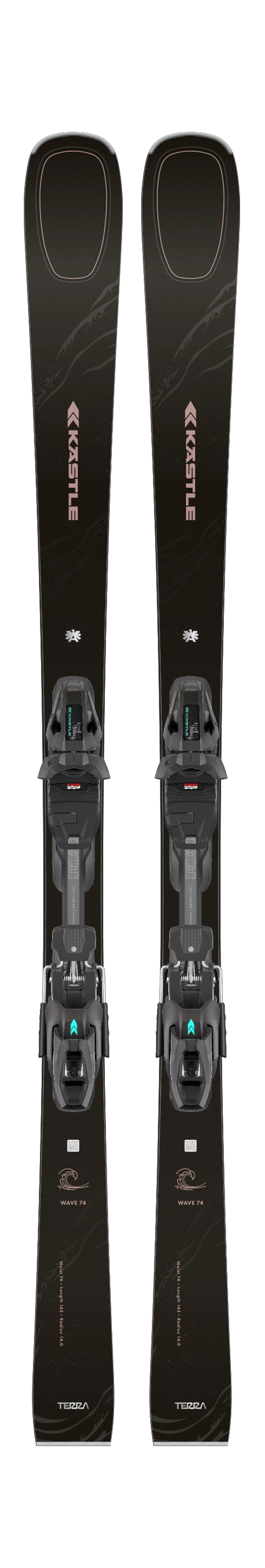 Kastle Wave 74 Skis + K12 Bindings - Winter 2026/2027