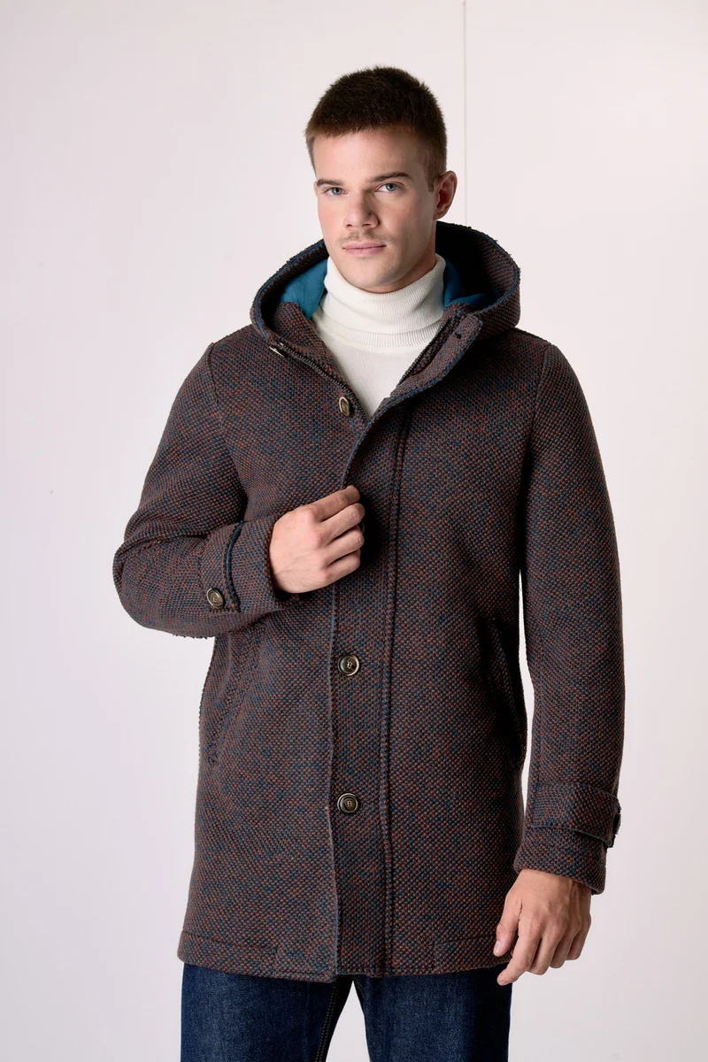 Parka punto riso Multicolor Moro Accoppiato