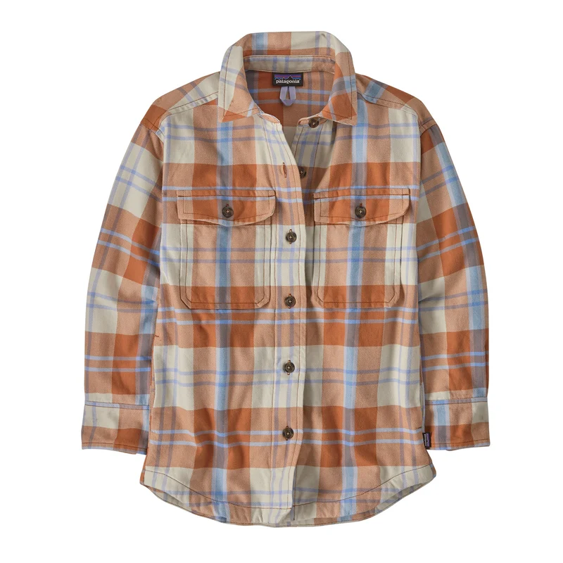 Patagonia Women's Heavyweight Fjord Flannel Overshirt - Fall 2023