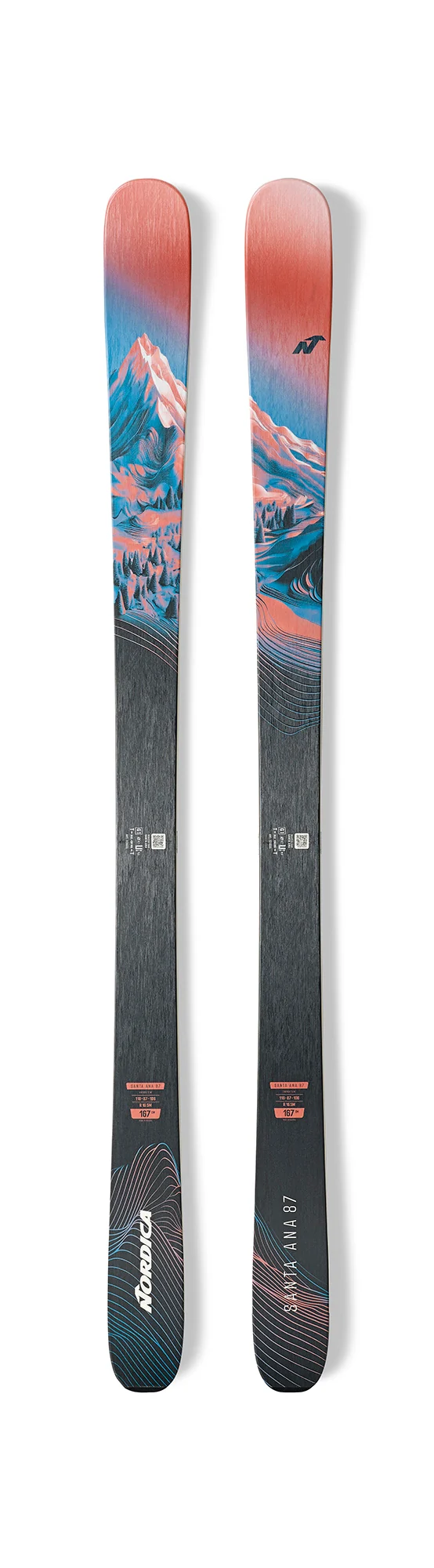 Nordica Women's Santa Ana 87 Flat Skis - Winter 2025/2026