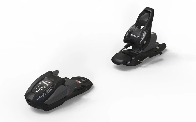Marker 4.5 70MM Black/Anthracite Junior Ski Bindings - Winter 2022/2023
