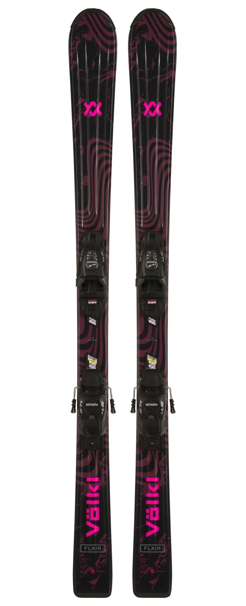 Volkl Flair Junior Skis + Vmotion 4.5 Junior Lady Binding - Winter 2024/2025
