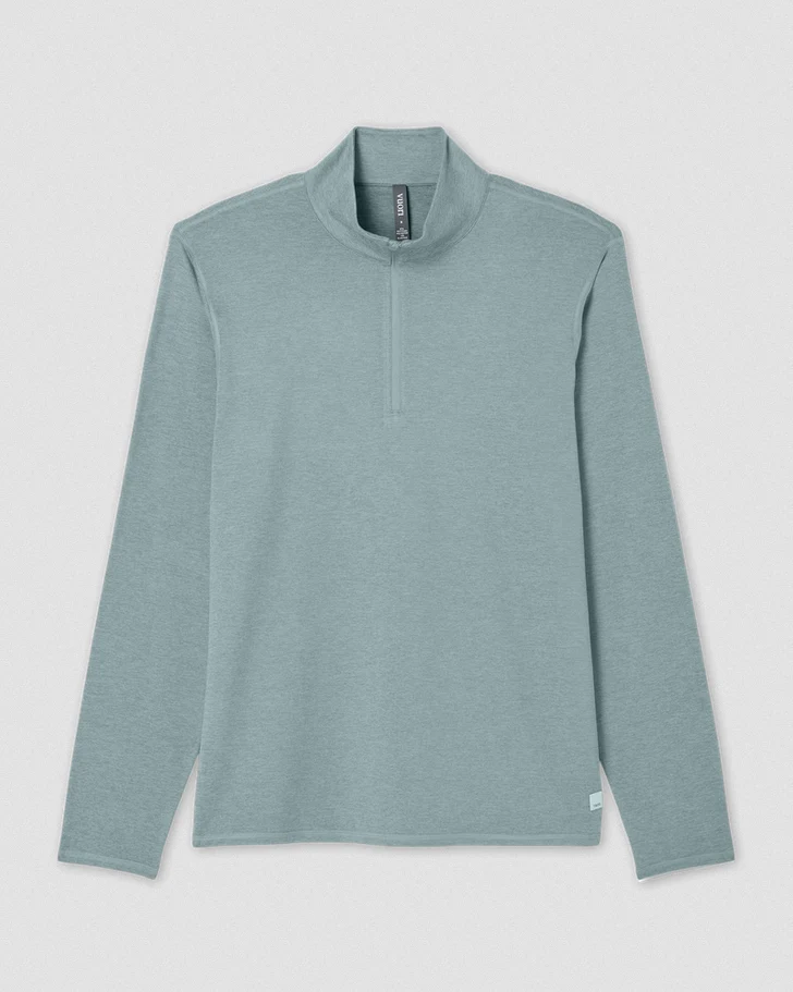 Vuori Men's Half Zip Mock Neck - Spring 2026