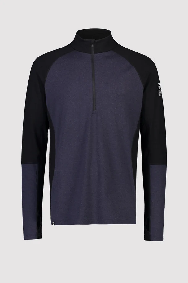 Mons Royale Men's Olympus Merino Base Layer 1/2 Zip Long Sleeve - Winter 2025/2026