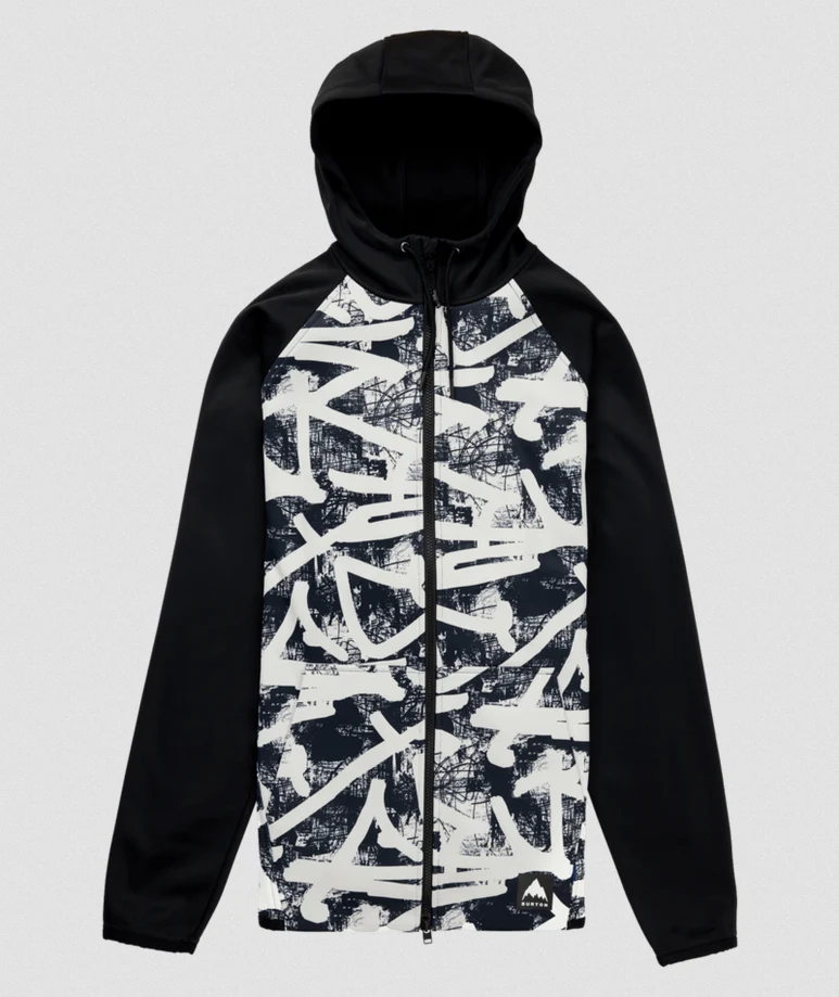 Burton Men's Crown Weatherproof Full-Zip Fleece - Winter 2025/2026