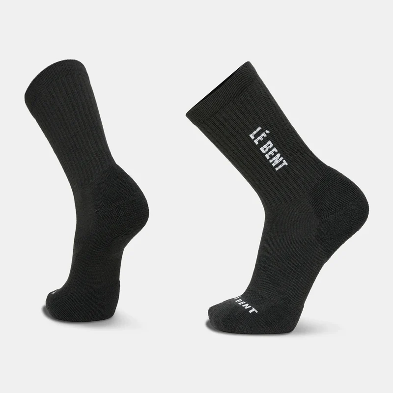 Le Bent Targeted Cushion Logo 3/4 Crew Ribbed Sock - Winter 2025/2026