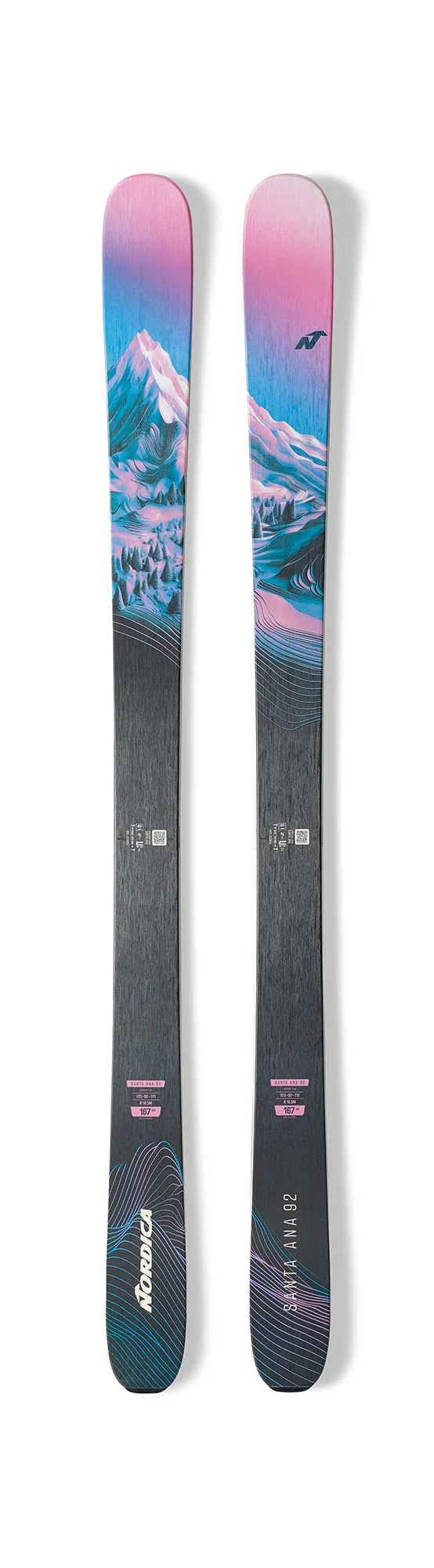 Nordica Women's Santa Ana 92 Flat Skis - Winter 2025/2026