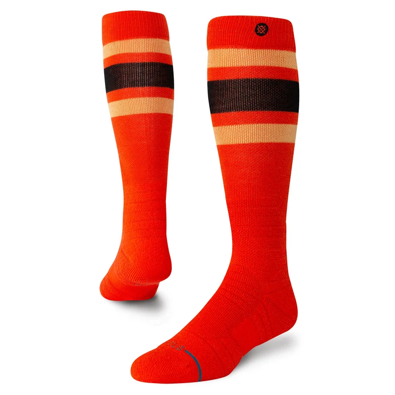 Stance Medium Performance Wool Snow OTC Socks Boyd-Tomato - Winter 2024/2025
