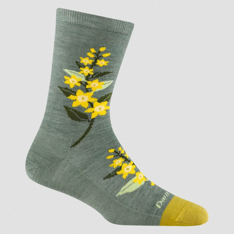 Darn Tough Women's Blossom Crew Lightweight Lifestyle Sock - Winter 2024/2025