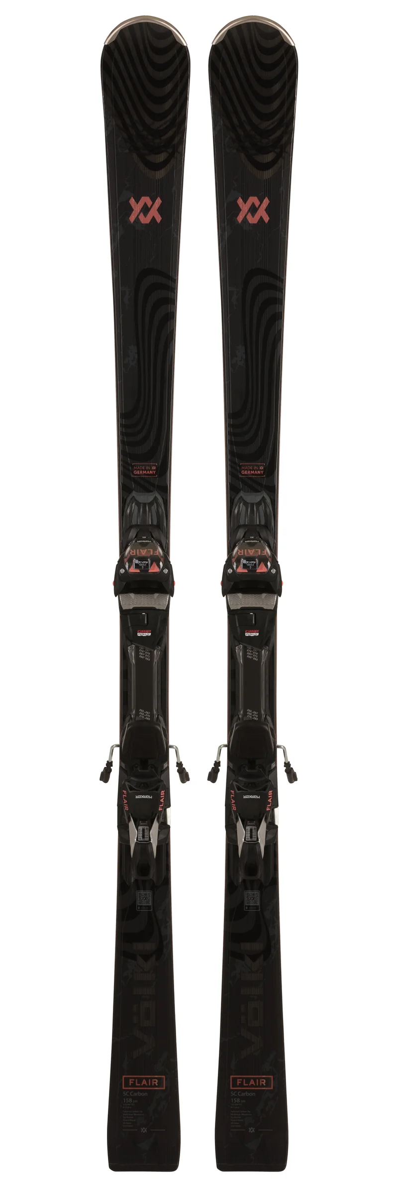 Volkl Flair SC Carbon Skis + Vmotion 11 TCX Lady Binding - Winter 2024/2025
