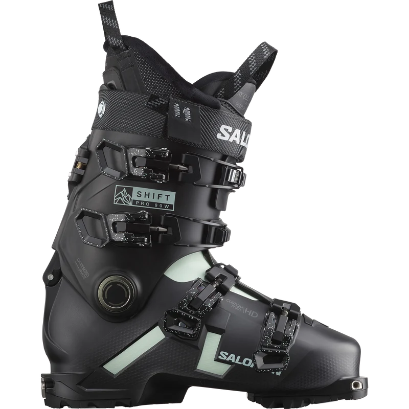 Salomon Women's Shift Pro 90 AT Black / White Moss / Belluga - Winter 2022/2023