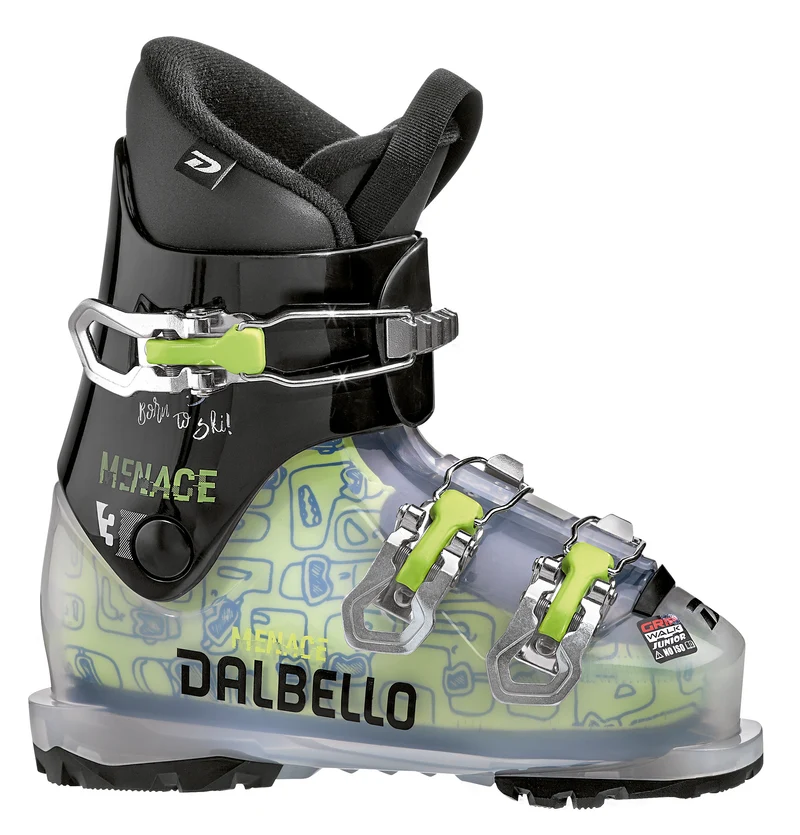 Dalbello Junior Green Menace 3.0 Black/Black Ski Boots - Winter 2022/2023